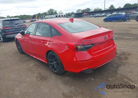2022 Honda Civic Sport z USA, uszkodzony, nr VIN 2HGFE2F50NH599920